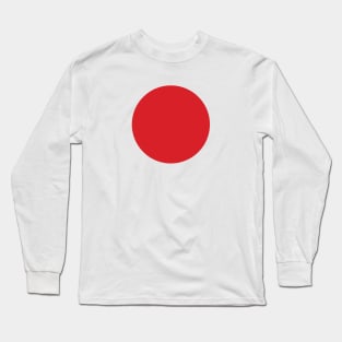 Red Circle Long Sleeve T-Shirt